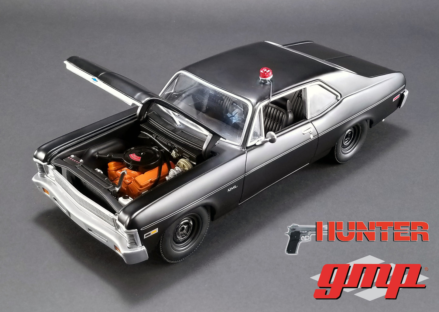 GMP 1/18 Hunter (1984-91 TV Series) - 1971 Chevrolet Nova Police GMP-18903