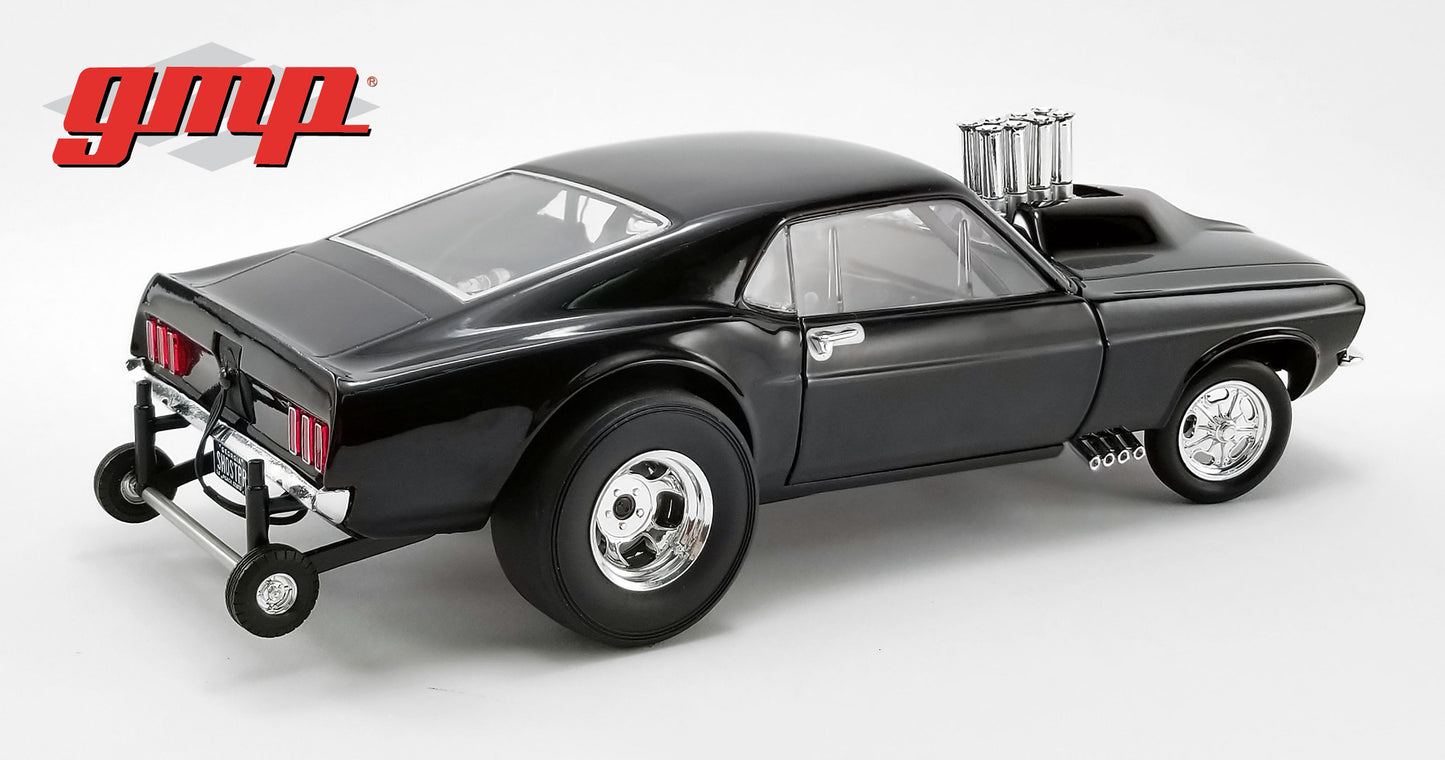GMP 1:18 1969 Ford Mustang Gasser - Show Stopper - Triple Gloss Black GMP-18932