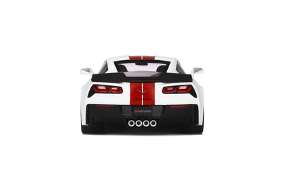 GT Spirit 1:18 2017 Chevrolet Corvette C7 Z06 Arctic White GT214