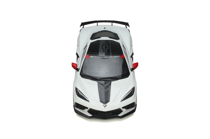 GT Spirit 1:18 Chevrolet Corvette C8 Pace Car IMSA Arctic White GT370