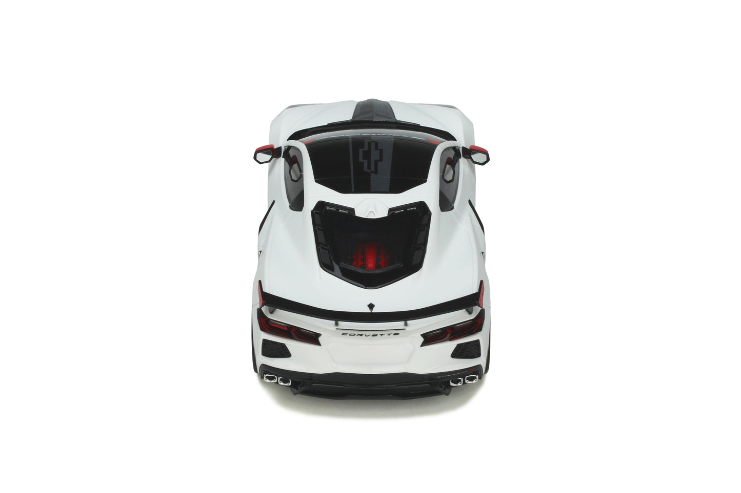GT Spirit 1:18 Chevrolet Corvette C8 Pace Car IMSA Arctic White GT370