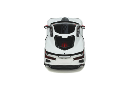 GT Spirit 1:18 Chevrolet Corvette C8 Pace Car IMSA Arctic White GT370