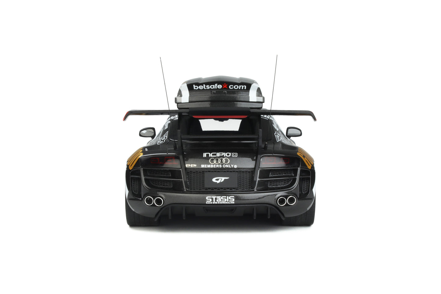 GT Spirit 1:18 Audi R8 Body Kit Gumball 3000 with Ski Box GT386