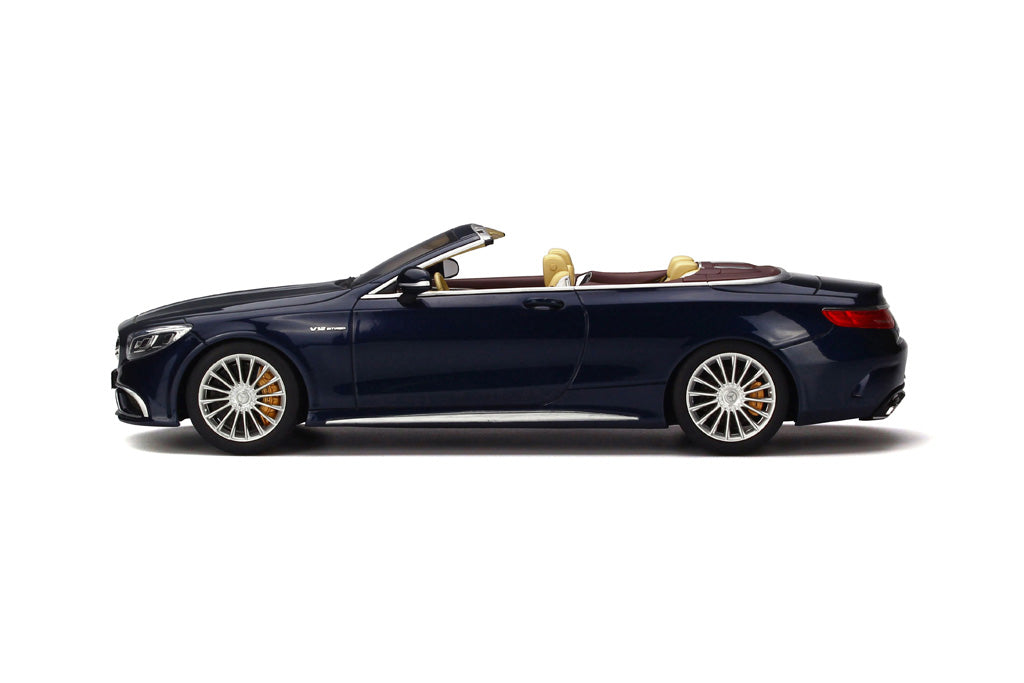GT Spirit 1:18 Mercedes AMG S65 Convertible Blue GT153