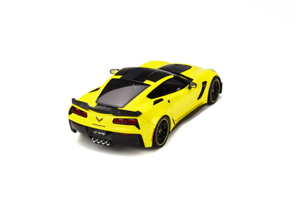 GT Spirit 1:18 2016 Chevrolet Corvette Z06 C7-R Yellow GT171