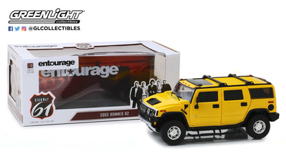 Highway 61 1:18 Entourage (2004-2011 TV Series) - 2003 Hummer H2 HWY-18015