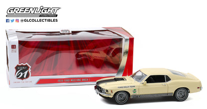 Highway 61 1:18 1970 Ford Mustang Mach 1 - Competition Limited Team - SCCA Manufacturer s Road Rally Championship HWY-18019
