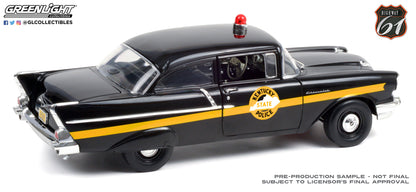 Highway 61 1:18 1957 Chevrolet 150 Sedan - Kentucky State Police HWY-18027