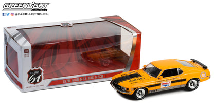 Highway 61 1:18 1970 Ford Mustang Mach 1 - Michigan International Speedway Official Pace Car HWY-18035