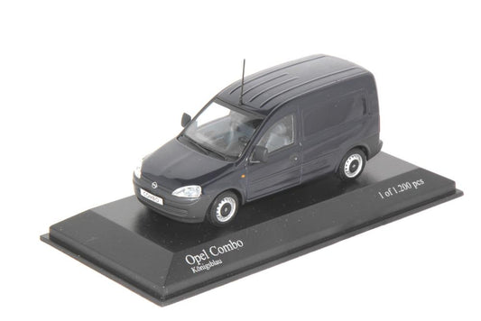 Minichamps 1:43 2002 Opel Combo Van Blue 400042071