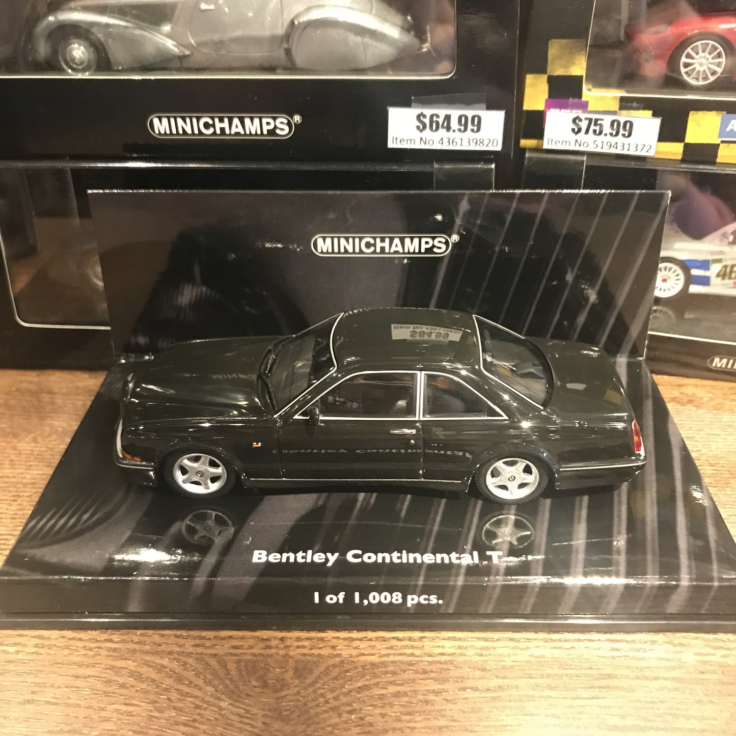 Minichamps 1:43 BENTLEY CONTINENTAL T 1996 BLACK 436139941