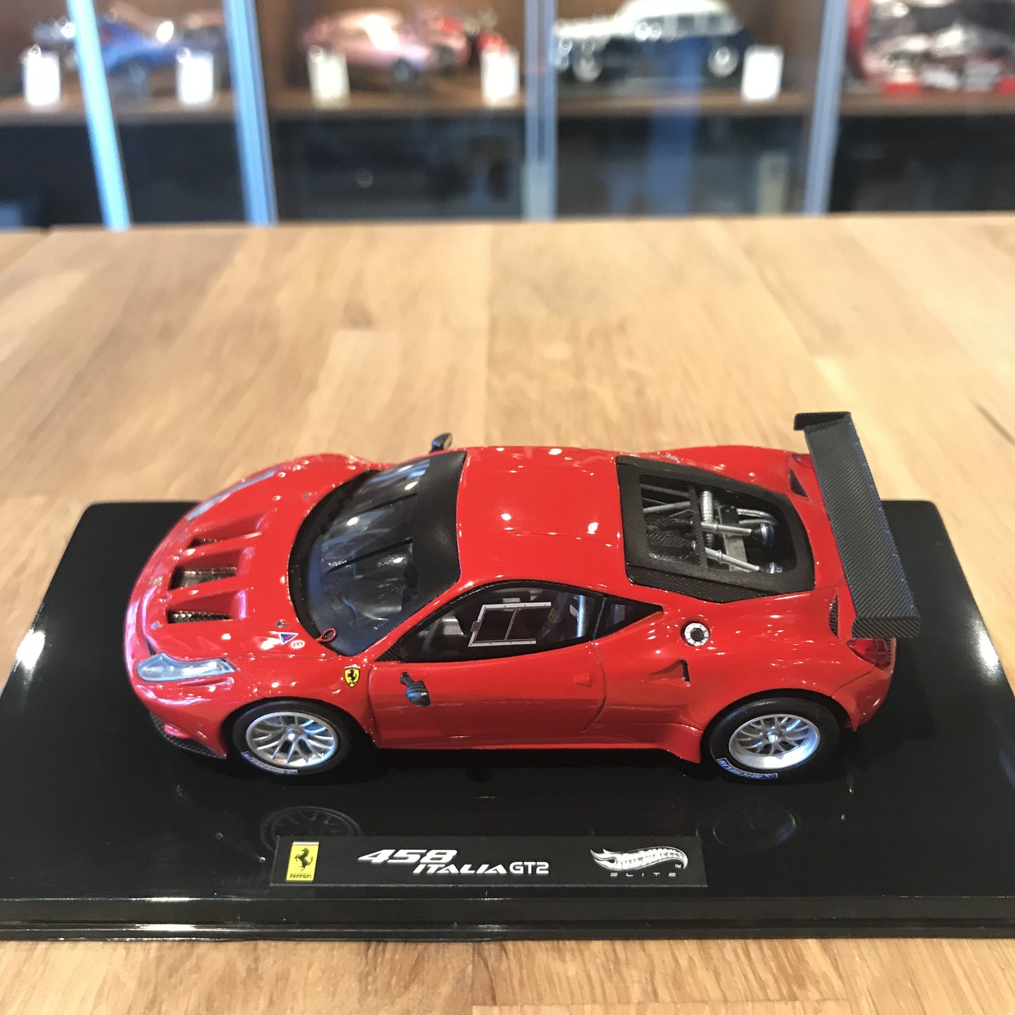 HotWheels Elite 1:43 Ferrari 458 GT2 Plain Body Launch Version X2861