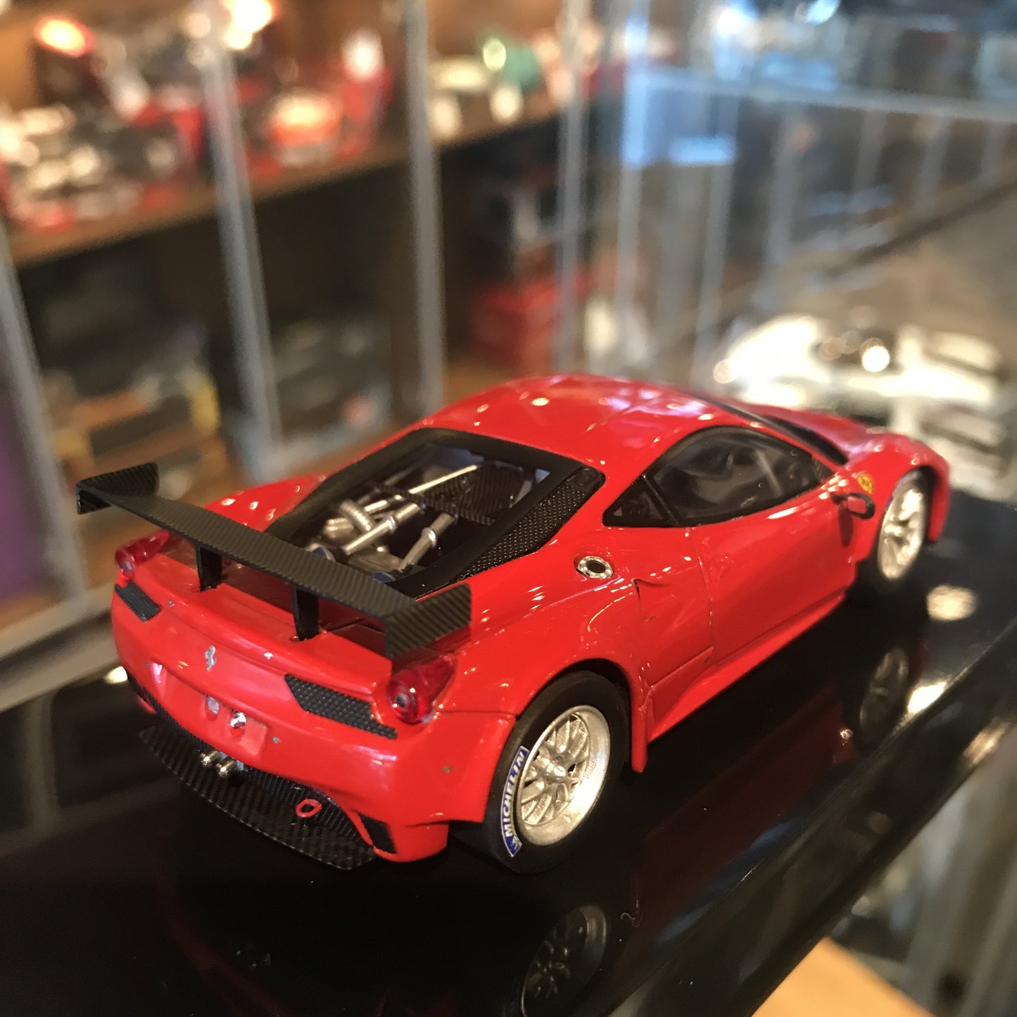 HotWheels Elite 1:43 Ferrari 458 GT2 Plain Body Launch Version X2861