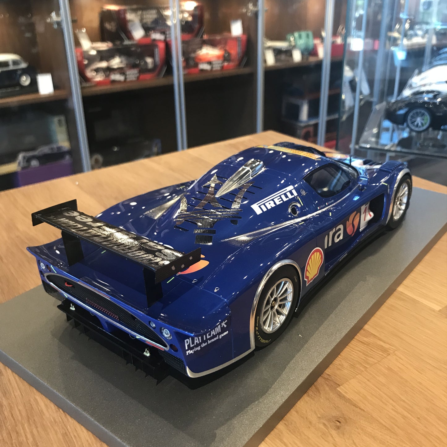 BBR 1/18 Maserati MC12 GT FIA 2007 Playteam #11 P1807
