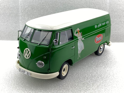 Schuco 1:18 Volkswagen T1b transporter Persil Year 1959-63 450036600 (Paint is flawed / Clearance Final Sale)