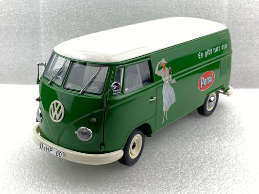 Schuco 1:18 Volkswagen T1b transporter Persil Year 1959-63 450036600 (Paint is flawed / Clearance Final Sale)