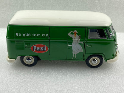 Schuco 1:18 Volkswagen T1b transporter Persil Year 1959-63 450036600 (Paint is flawed / Clearance Final Sale)