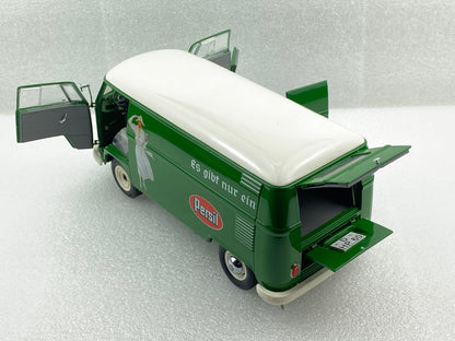 Schuco 1:18 Volkswagen T1b transporter Persil Year 1959-63 450036600 (Paint is flawed / Clearance Final Sale)
