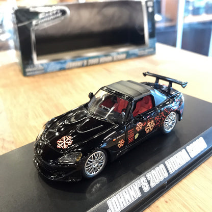 GreenLight 1:43 Fast & Furious - The Fast and the Furious (2001) - 2002 Honda S2000 - Black 86205