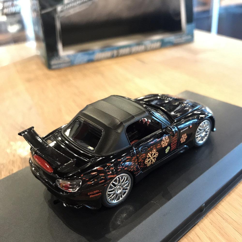 GreenLight 1:43 Fast & Furious - The Fast and the Furious (2001) - 2002 Honda S2000 - Black 86205