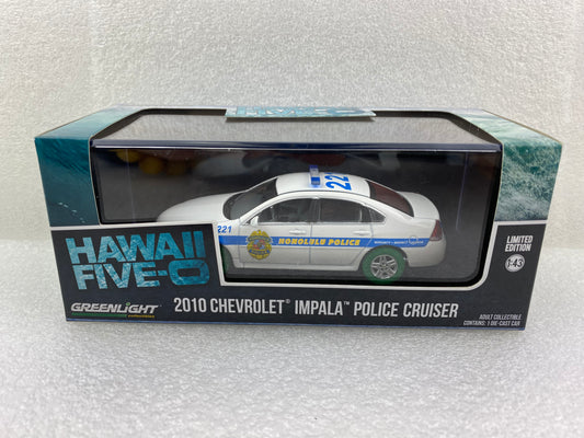 GreenLight Green Machine 1:43 Hawaii Five-0 (2010-Current TV Series) - 2010 Chevrolet Impala - Honolulu Police 86518