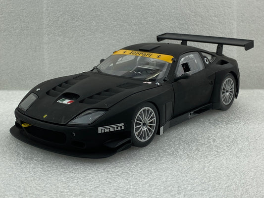 Kyosho 1:18 Ferrari 575 GTC Evoluzione 2005 Matt Black 08392A (Clearance Final Sale)
