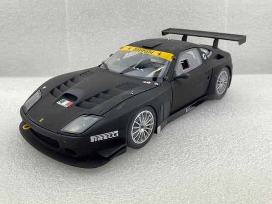 Kyosho 1:18 Ferrari 575 GTC Evoluzione 2005 Matt Black 08392A (Clearance Final Sale)