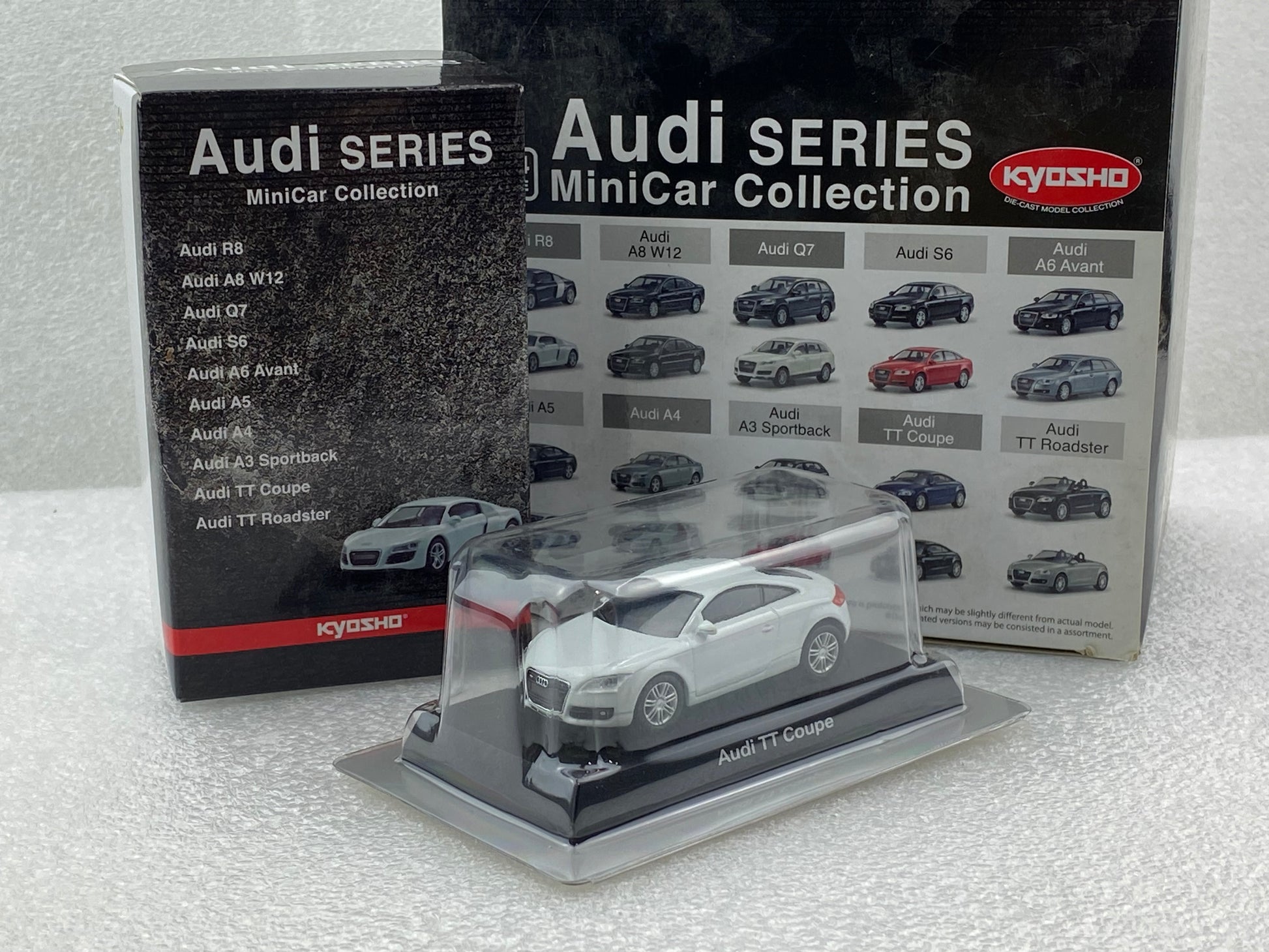 Kyosho 1:64 Audi TT Coupe White KY064ATTW – YomaCarModel
