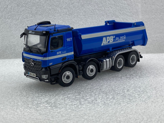 NZG 1:50 Mercedes-Benz Arocs 8x4 Halfpipe APB NZG905/02 (Clearance Final Sale)