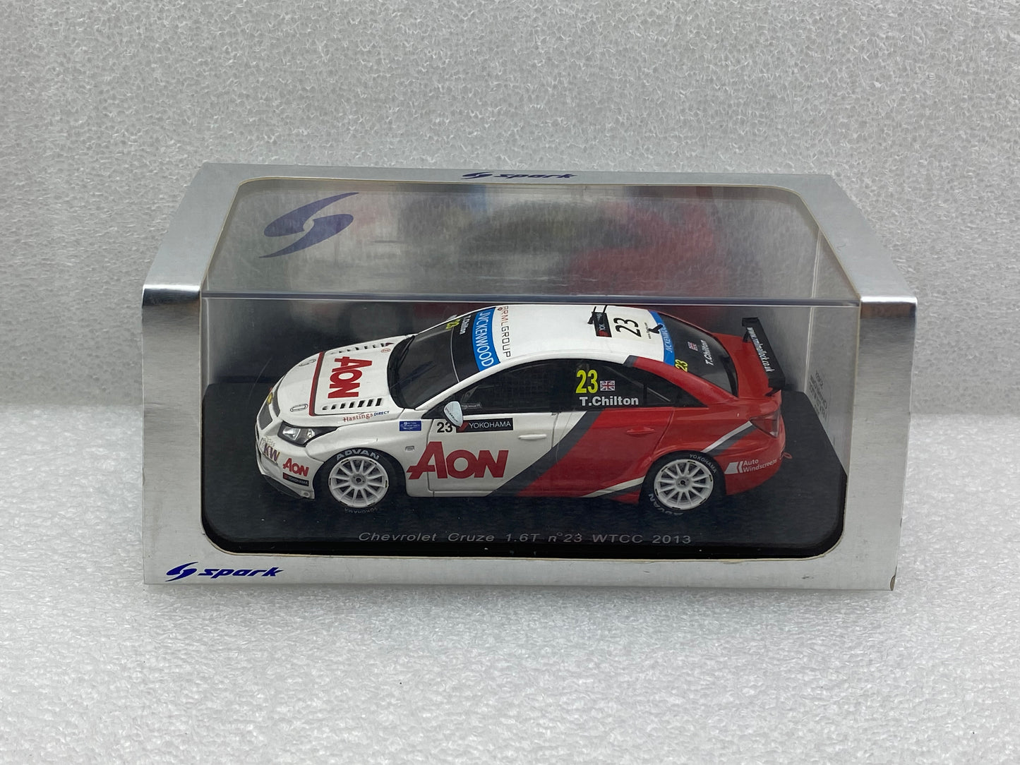 Spark 1:43 Chevrolet Cruze 1.6T #23 WTCC 2013 Tom Chilton S2455