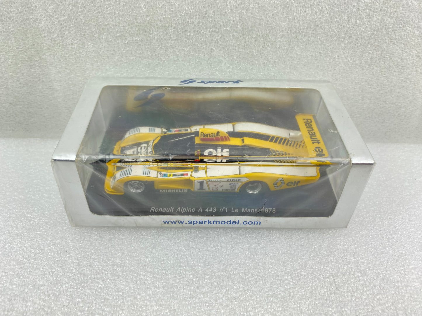 Spark 1:43 Alpine Renault A443 #1 Jabouille Depailler Le Mans 1978 S1552