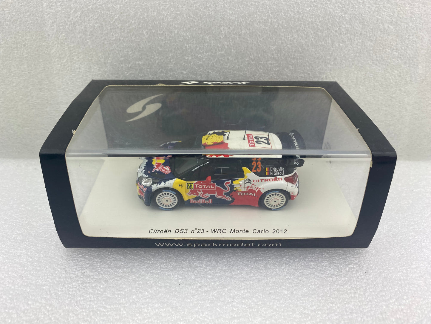 Spark 1:43 Citroen DS3 WRC #23 Thierry Neuville/Nicolas Gilsoul Rally Monte Carlo 2012 S3328