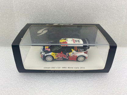 Spark 1:43 Citroen DS3 WRC #23 Thierry Neuville/Nicolas Gilsoul Rally Monte Carlo 2012 S3328