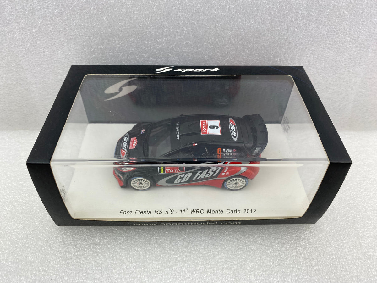 Matt Wilson Racing Spark 1:43 Ford Fiesta RS WRC #9 Matthew Wilson/Scott Martin 11th Rall ...