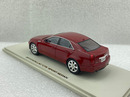 Luxury 1:43 Cadillac CTS Sedan 2011 crystal red 100990