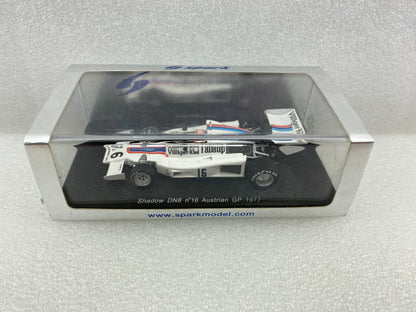 Spark 1:43 Shadow DN8 #16 Arturo Merzario Austrian GP 1977 S3830