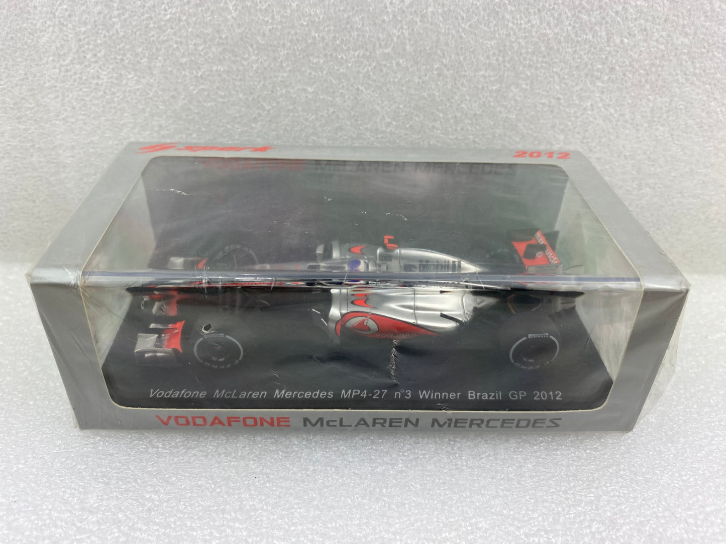 Spark 1:43 McLaren MP4-2 #3 Jenson Button Winner Brazil GP F1 2012 S3049