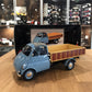 Schuco 1:18 Isocarro platform truck light blue 450008800
