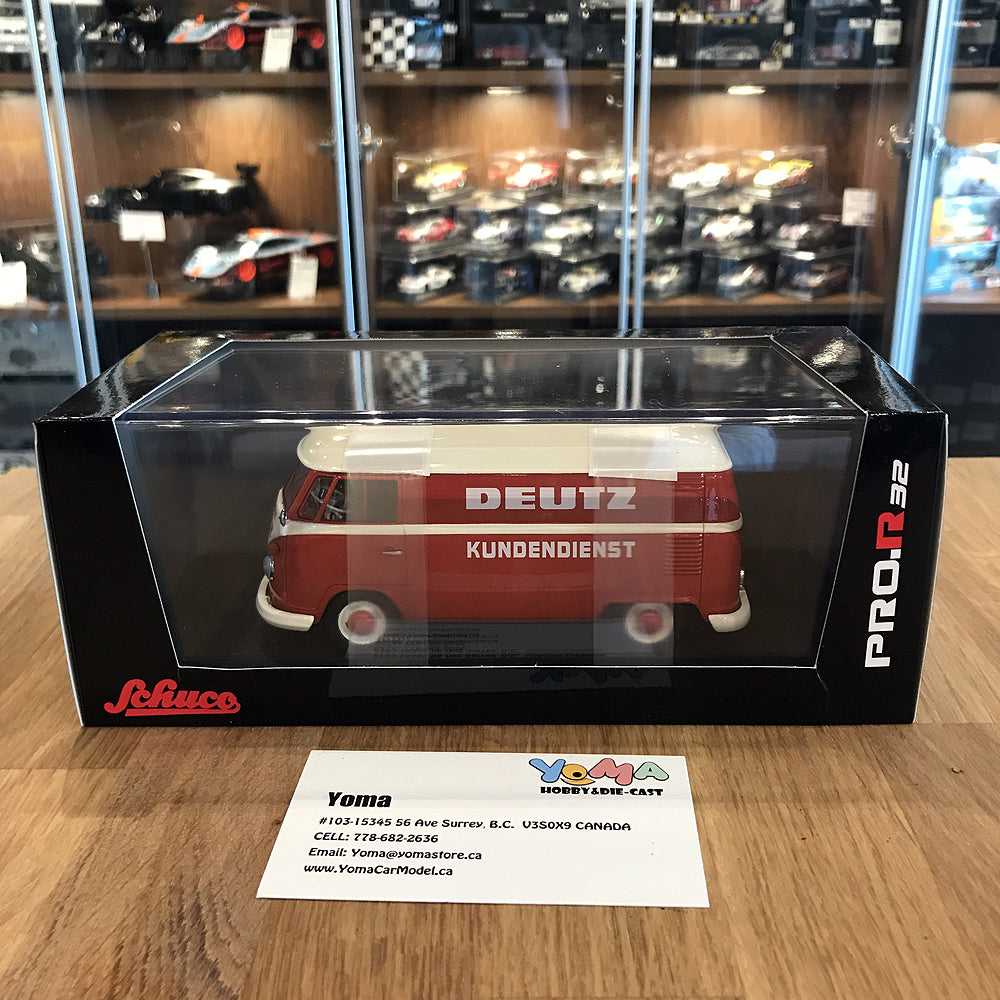 Schuco 1:32 Volkswagen T1 Kastenwagen Deutz Kundendienst Red 450892300