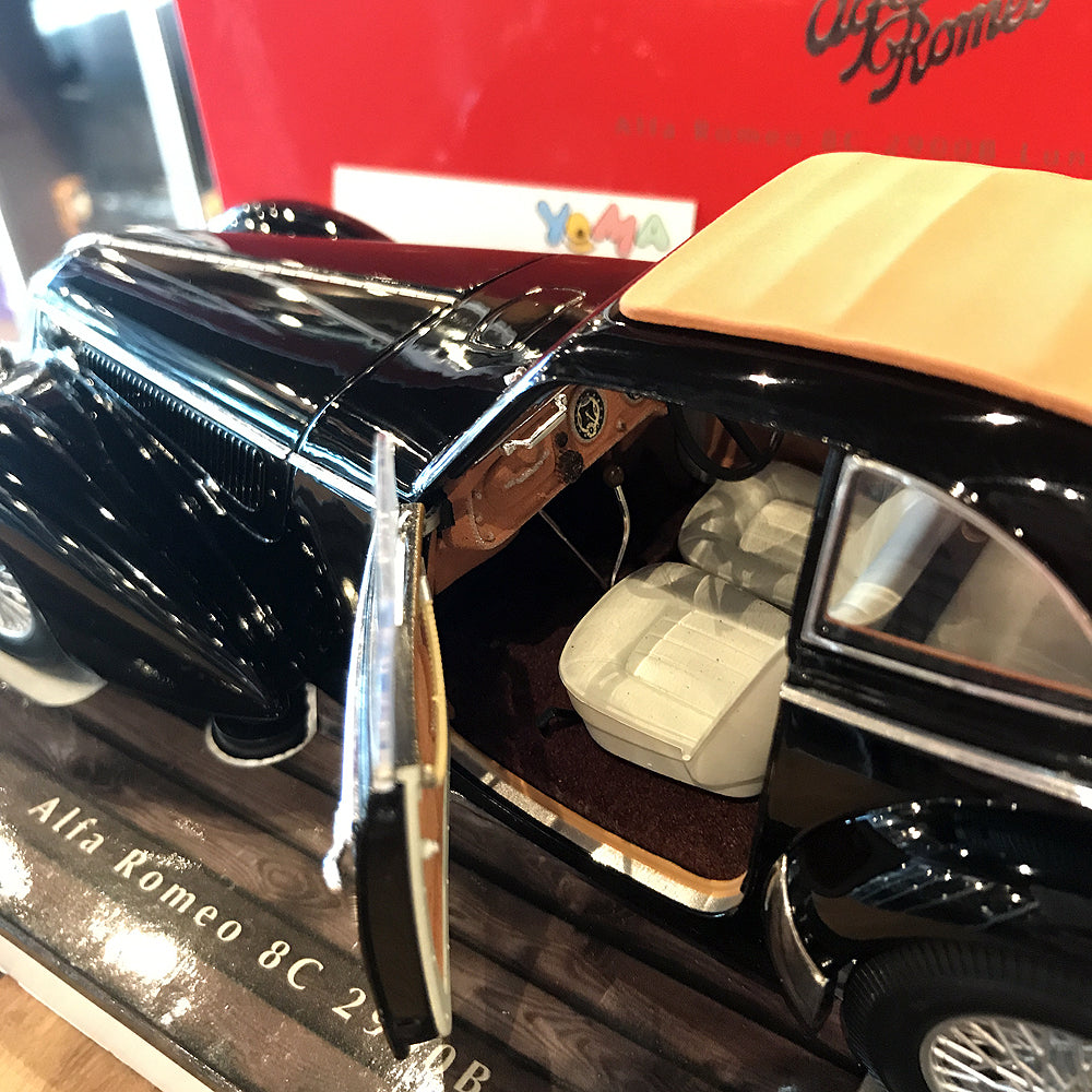 Minichamps 1:18 Alfa Romeo 1938 8C 2900B Lungo 1938 Black 100120421