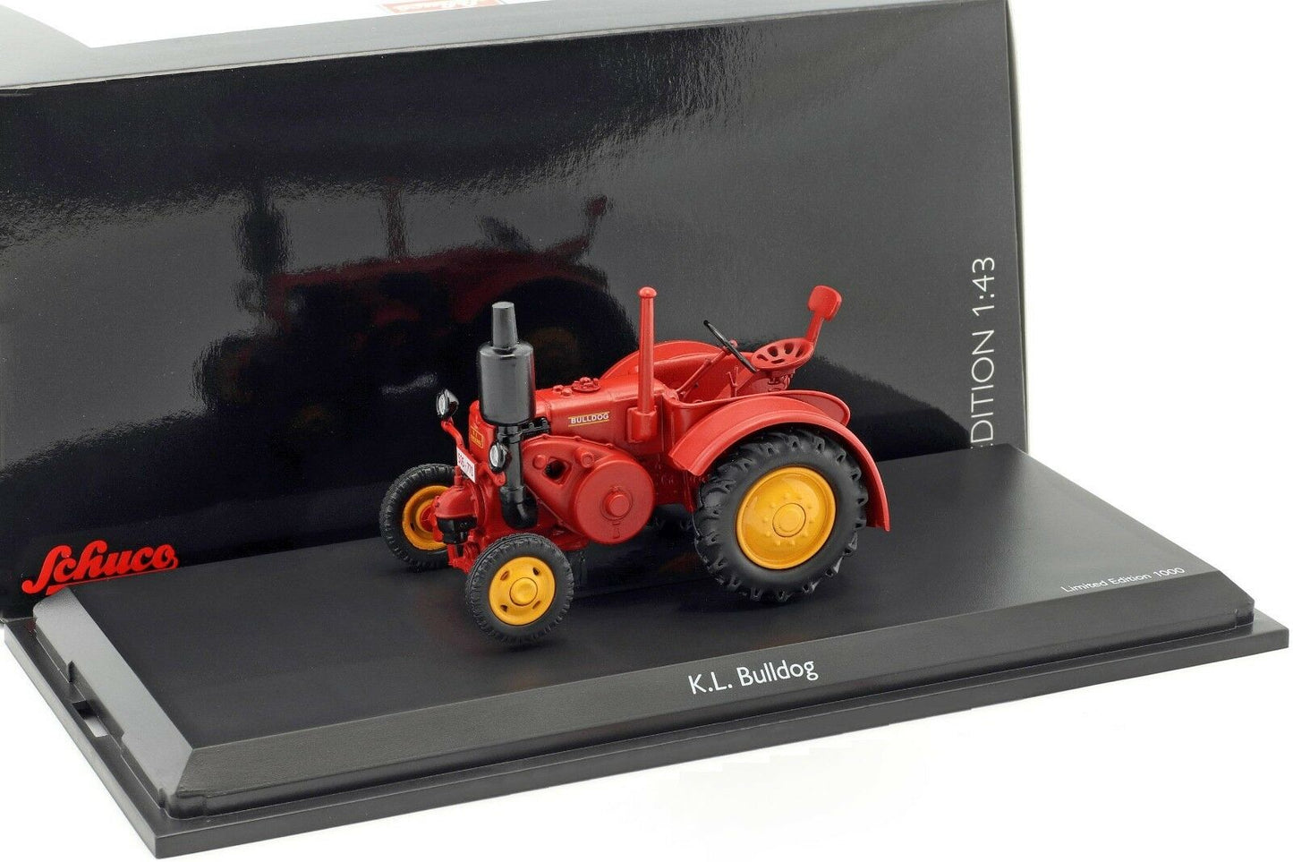 Schuco 1/43 K.L. Bulldog red Tractor 450284700