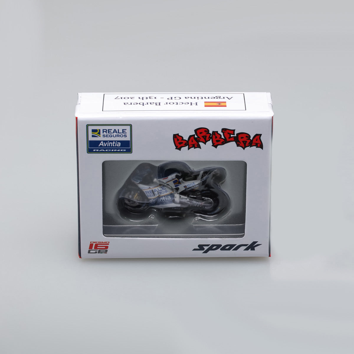 Spark 1:43 Ducati GP16 #8 Hector Barbera Reale Avintia Racing MotoGP Qatar 2017 M43024