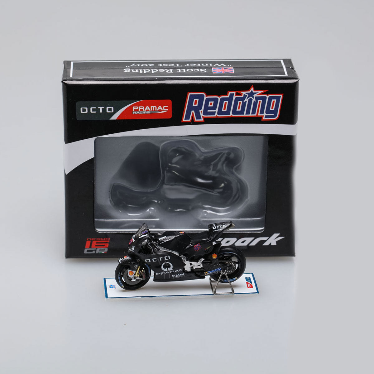 Spark 1:43 Ducati GP16 #45 Scott Redd Team Pramac Racing Qatar Winter Test 2017 M43051
