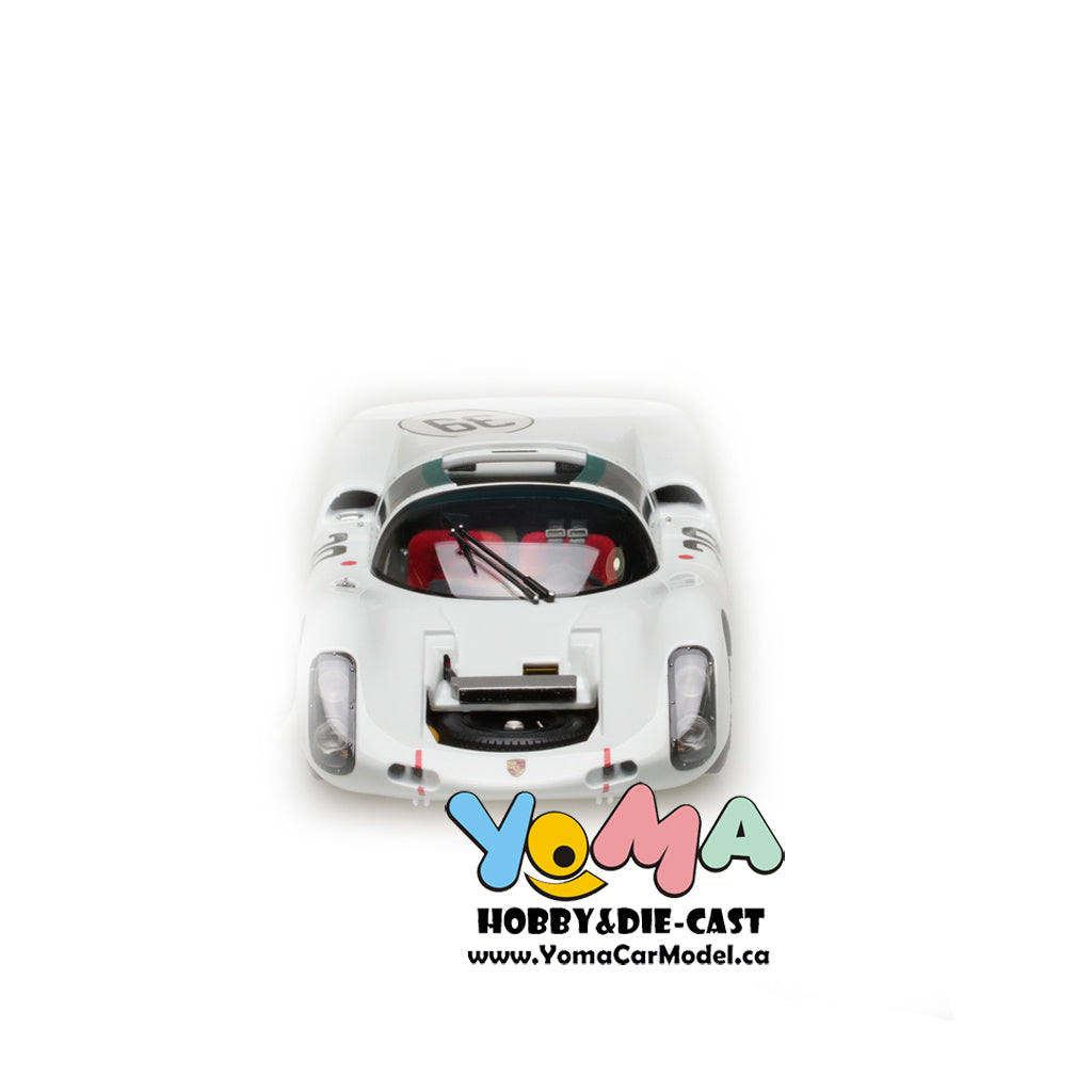EXOTO 1:18 1967 Porsche 910 #39 Le Mans 24 Hours Udo Schutz, Joe Buzzetta Blue cover MTB00062DA