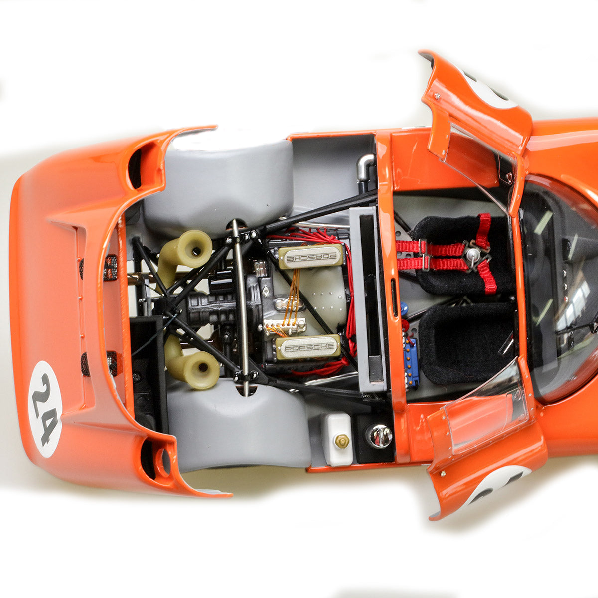 EXOTO 1:18 1966 Porsche 910 #24 Hill Climb MTB00063C