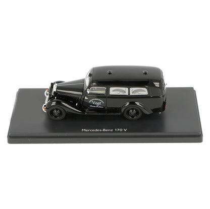 Schuco 1:43 Mercedes Benz 170V "Bestattungswagen" Hearse Black 450881300