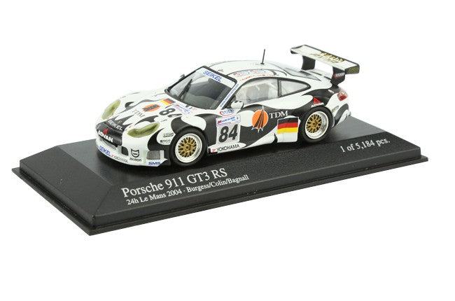 Minichamps 1:43 Porsche 911 GT3 RS Burgess/Collin/Bagnall Team Seikel Motorsport #84 24H Le Mans 2004 400046984