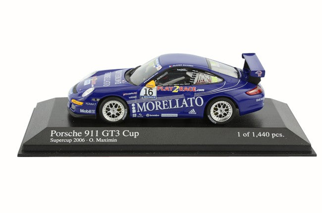 Minichamps 1:43 Porsche 911 GT3 #16 Olivier Maximin Porsche Supercup 2006 400066416