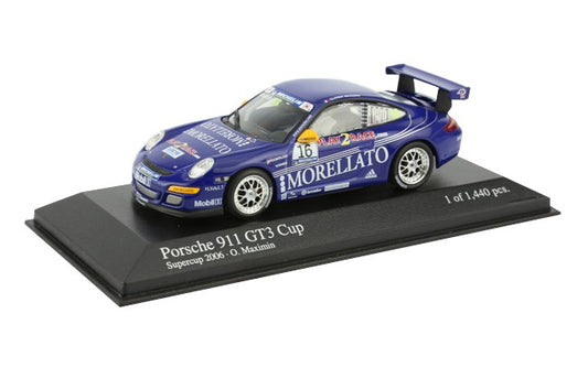 Minichamps 1:43 Porsche 911 GT3 #16 Olivier Maximin Porsche Supercup 2006 400066416