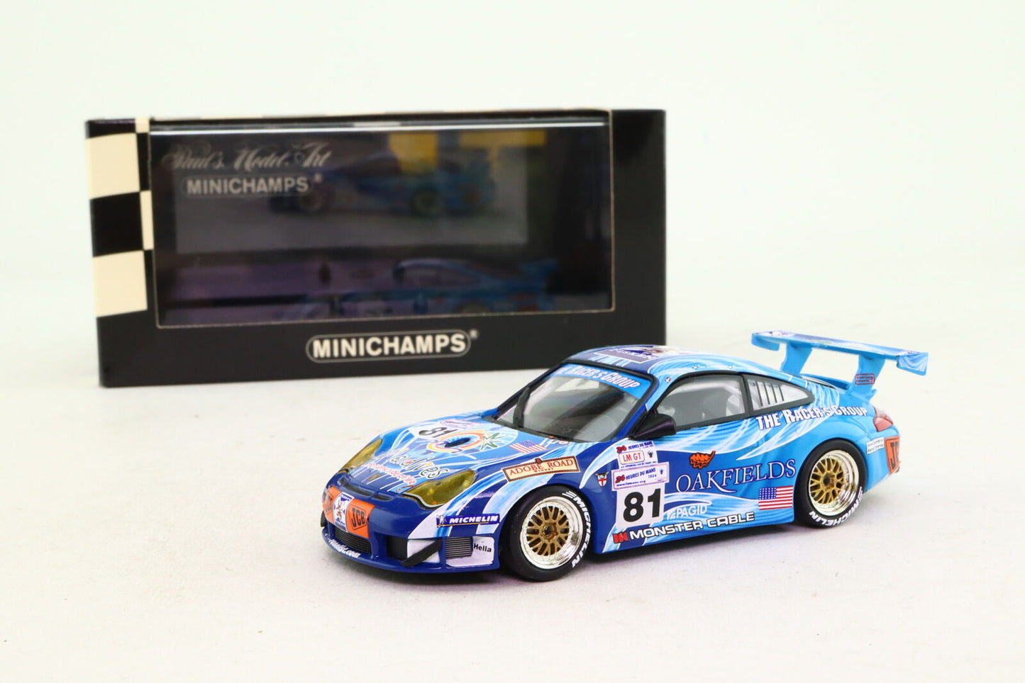 Minichamps 1:43 Porsche 911 GT3 RSR Le Mans 2004 #81 400046981